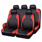 🔥🚗 Set Coprisedili Auto Universali in Ecopelle - 9 Pezzi ✨ | Motivo Trapuntato | Compatibile Airbag | 6 Colori | 60% DI SCONTO