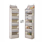 🏠 Organizzatore da Appendere a 5 Ripiani di Grande Capacità 🧹✨ - Tasche in Rete | Struttura Rinforzata | Tessuto Premium | 8 Colori | Armadio & Porta | 50% DI SCONTO