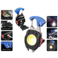 🔦 Mini Torcia Portachiavi LED Multifunzione per Autodifesa ✨🛡️ - 500 Lumen | 6 Modalità | Ricarica Type-C | IPX6 | Cacciaviti + Fischietto | 50% DI SCONTO