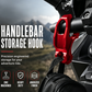 🏍️ Gancio Manubrio Moto in Alluminio CNC 🪝✨ - Alta Resistenza | Antiscivolo | 8 Colori | Compatibile Honda ADV & Universale | 50% DI SCONTO