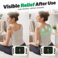 💆‍♂️ Massaggiatore Elettrico a Impulsi a Doppia Uscita – Relax per Collo, Schiena, Braccia e Gambe | Comandi Semplici | Display Chiaro | Design Compatto | Spine EU/US/UK ⚡