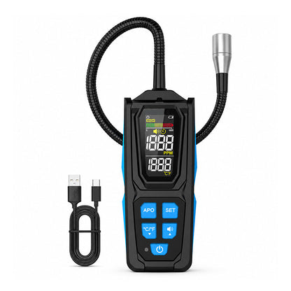 ❄️🔍 Rilevatore di Fughe Gas Alogeno Ricaricabile 🛠️✨ - Multigas | Sonda Flessibile | Display LCD | Ricarica USB-C | Per Uso Professionale & Domestico | 50% DI SCONTO 🔥