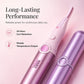 👁️✨ Arricciaciglia Riscaldante Ricaricabile USB – 4 Livelli di Temperatura 50–80°C, Pinza Integrata, Design Ergonomico – Rosa & Viola 💄🔋
