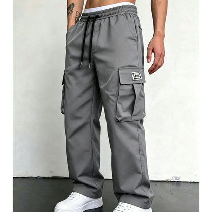 👖 Pantaloni Cargo da Uomo Vestibilità Ampia ✨🏕️ - Multi-Tasche | Tessuto Leggero Traspirante | 8 Colori | Taglie S-4XL | Casual & Outdoor | 50% DI SCONTO