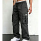 👖 Pantaloni Cargo da Uomo Vestibilità Ampia ✨🏕️ - Multi-Tasche | Tessuto Leggero Traspirante | 8 Colori | Taglie S-4XL | Casual & Outdoor | 50% DI SCONTO
