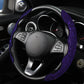 🔥Coprivolante Auto Bling con Strass di Cristallo 🚗💎 - Presa Antiscivolo | Interno Morbido | Installazione Facile | 6 Colori | 50% DI SCONTO