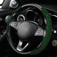 🔥Coprivolante Auto Bling con Strass di Cristallo 🚗💎 - Presa Antiscivolo | Interno Morbido | Installazione Facile | 6 Colori | 50% DI SCONTO