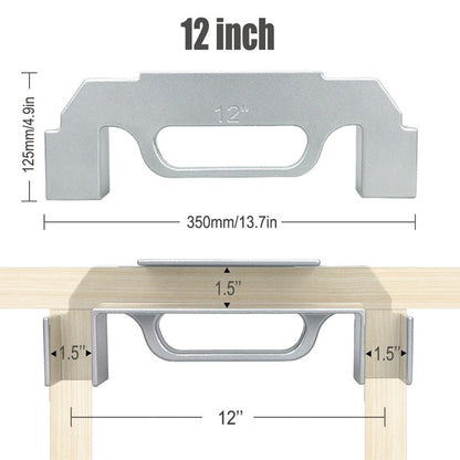 🔧 Dima di Posizionamento in Lega di Alluminio per Montanti 📏 – Precisa, Robusta & Versatile – Ideale per Cartongesso, Tetti, Pavimenti & Lavori di Montaggio 🏠🛠️