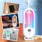 🌿 Diffusore Automatico per Aromaterapia 💡✨ - Nebulizzazione Ultrasuoni | 5 Livelli | Luce LED Notturna | A Parete & Scrivania | Olio Essenziale Incluso | 50% DI SCONTO