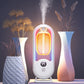 🌿 Diffusore Automatico per Aromaterapia 💡✨ - Nebulizzazione Ultrasuoni | 5 Livelli | Luce LED Notturna | A Parete & Scrivania | Olio Essenziale Incluso | 50% DI SCONTO