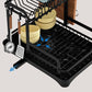 🍽️ Scolapiatti a Doppio Strato per Cucina ✨💧 - Tutto in Uno | Modulare Facile Pulizia | Anti-Ruggine | 42x30x32cm | Ferro | 50% DI SCONTO