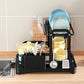 🍽️ Scolapiatti a Doppio Strato per Cucina ✨💧 - Tutto in Uno | Modulare Facile Pulizia | Anti-Ruggine | 42x30x32cm | Ferro | 50% DI SCONTO