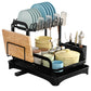 🍽️ Scolapiatti a Doppio Strato per Cucina ✨💧 - Tutto in Uno | Modulare Facile Pulizia | Anti-Ruggine | 42x30x32cm | Ferro | 50% DI SCONTO
