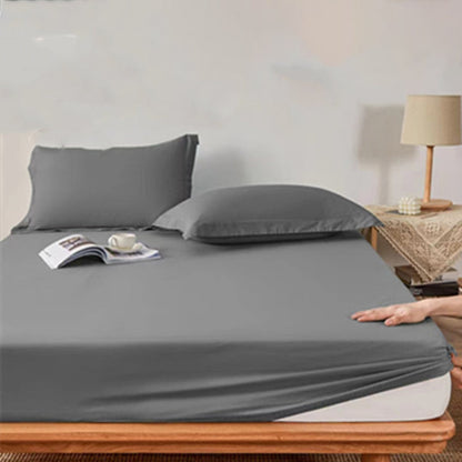 🛌 Set Lenzuola Morbide 3 Pezzi con Elastico 360° ✨🌙 - Tessuto Spazzolato Ultra-Morbido | Tasca Profonda 25cm | 14 Colori | 5 Misure | Antiscivolo Tutta la Notte