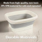 🛁 Vasca Pieghevole per Pediluvio Massaggiante 🦶✨ - Noduli Agopressione | Salvaspazio | Multifunzione | 3 Colori | Spa a Casa | 50% DI SCONTO