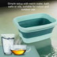 🛁 Vasca Pieghevole per Pediluvio Massaggiante 🦶✨ - Noduli Agopressione | Salvaspazio | Multifunzione | 3 Colori | Spa a Casa | 50% DI SCONTO
