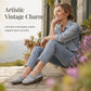 👟 Mocassini Traspiranti in Tessuto Floreale per Donna 🌸✨ - Circolazione Aria 360° | Ricamo Artigianale | 3 Colori | Taglie 35-41 | Quotidiano & Ufficio | 50% DI SCONTO