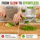 🌿 Forbici per Erbe Aromatiche a 5 Lame | Taglio Rapido per Erbe Fresche e Condimenti  | Lame in Acciaio Inossidabile ✨ | Impugnatura Antiscivolo 🤲 | Lavabile in Lavastoviglie e con Custodia 🧺