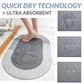 🛁 Tappetino Magico ad Asciugatura Rapida Antiscivolo ✨💧 - 4 Strati | Anti-Muffa & Odori | Ultra-Morbido | 8 Colori | 3 Forme | 2 Misure | 50% DI SCONTO