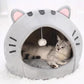 🐱 Cuccia e Tenda 2 in 1 per Gatti e Cani ⛺️✨ - Pallina Interattiva | Design a Cupola Anti-Ansia | Tessuto Premium | 3 Taglie | Arredo Casa | 50% DI SCONTO