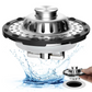 💧🔧 Colino per Lavello da Cucina in Acciaio Inossidabile ♻️ - 2 in 1 Tappo + Filtro | Anti-Ruggine | Anti-Ostruzione | Universale | 2 Colori | 50% DI SCONTO