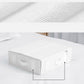 🛏️ Organizer Pieghevole per Lenzuola e Biancheria ✨ | Scatola Salvaspazio per Armadio con Finestra 👀 | Tessuto Traspirante con Cerniera e Maniglia 📦 | 3 Colori Eleganti