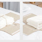🛏️ Organizer Pieghevole per Lenzuola e Biancheria ✨ | Scatola Salvaspazio per Armadio con Finestra 👀 | Tessuto Traspirante con Cerniera e Maniglia 📦 | 3 Colori Eleganti