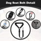 🐶Cintura di Sicurezza 2 in 1 per Cani con Gancio Poggiatesta ✨🚗 - Guinzaglio + Cintura | Clip 360° | Nylon Resistente | Lunghezza Regolabile | 9 Colori | 50% DI SCONTO
