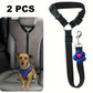 🐶Cintura di Sicurezza 2 in 1 per Cani con Gancio Poggiatesta ✨🚗 - Guinzaglio + Cintura | Clip 360° | Nylon Resistente | Lunghezza Regolabile | 9 Colori | 50% DI SCONTO
