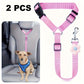 🐶Cintura di Sicurezza 2 in 1 per Cani con Gancio Poggiatesta ✨🚗 - Guinzaglio + Cintura | Clip 360° | Nylon Resistente | Lunghezza Regolabile | 9 Colori | 50% DI SCONTO