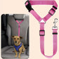 🐶Cintura di Sicurezza 2 in 1 per Cani con Gancio Poggiatesta ✨🚗 - Guinzaglio + Cintura | Clip 360° | Nylon Resistente | Lunghezza Regolabile | 9 Colori | 50% DI SCONTO