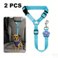 🐶Cintura di Sicurezza 2 in 1 per Cani con Gancio Poggiatesta ✨🚗 - Guinzaglio + Cintura | Clip 360° | Nylon Resistente | Lunghezza Regolabile | 9 Colori | 50% DI SCONTO