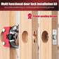 🔧✨ Kit Dima per Fresatura Serratura Porte in Legno – 3 Profondità 1-3mm, Compatibile 1-3/8" & 1-3/4", Fresature Pulite & Precise – Fai-da-Te 🛠️🚶