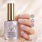 💅 Smalto Rinforzante Effetto Specchio Lilla – Finish Aurora Iridescente | Asciugatura Rapida Senza Lampada | Lunga Durata | Pennello Professionale ✨💜