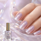 💅 Smalto Rinforzante Effetto Specchio Lilla – Finish Aurora Iridescente | Asciugatura Rapida Senza Lampada | Lunga Durata | Pennello Professionale ✨💜