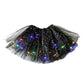 ✨ Gonna Tutu con Luci LED e Paillettes 💃🌟 - 3 Strati di Tulle | Elastica | 14 Colori | Bambini & Adulti | Feste & Spettacoli | 50% DI SCONTO