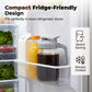 ☕ Brocca per Cold Brew con Coperchio e Filtro in Acciaio Inox ✨🥤 - 32 o 64 oz | 7 Colori | Manico Ergonomico | Facile Pulizia | Vetro + PP | 50% DI SCONTO
