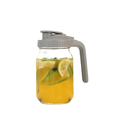 ☕ Brocca per Cold Brew con Coperchio e Filtro in Acciaio Inox ✨🥤 - 32 o 64 oz | 7 Colori | Manico Ergonomico | Facile Pulizia | Vetro + PP | 50% DI SCONTO