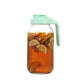 ☕ Brocca per Cold Brew con Coperchio e Filtro in Acciaio Inox ✨🥤 - 32 o 64 oz | 7 Colori | Manico Ergonomico | Facile Pulizia | Vetro + PP | 50% DI SCONTO