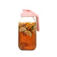 ☕ Brocca per Cold Brew con Coperchio e Filtro in Acciaio Inox ✨🥤 - 32 o 64 oz | 7 Colori | Manico Ergonomico | Facile Pulizia | Vetro + PP | 50% DI SCONTO