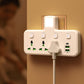 🔌✨ Presa Multipla con Porta di Ricarica Type-C & 2 USB 📱💻 – Versione Luce Notturna, Compatibilità Mondiale, Sicura & Durevole 🌍