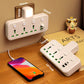 🔌✨ Presa Multipla con Porta di Ricarica Type-C & 2 USB 📱💻 – Versione Luce Notturna, Compatibilità Mondiale, Sicura & Durevole 🌍