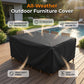 🪑 Copertura per Mobili da Esterno per Tutte le Stagioni ✨🌧️ - Oxford 210D | Impermeabile | Anti-UV | 10 Misure | 2 Colori | 50% DI SCONTO