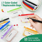 💊💼 Organizer Portapillole a Raccoglitore – 14 Bustine A8 con Codice Colore, Custodia PU Impermeabile, 3 Anelli Metallo, 14x11x6cm – 2 Colori, Pianificazione 7-14 Giorni ✨