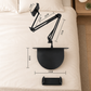 🧲 Supporto Magnetico per Tablet & Telefono da Comodino – Base Nascosta sotto il Materasso | Braccio Flessibile a Sbalzo | Stabile & Invisibile 🛏️📱