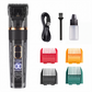 ✂️🐾 Tosatrice Silenziosa per Cani e Gatti – Lame Titanio-Ceramica, Batteria 1200mAh, Display LED, 3 Velocità – 4 Colori, Senza Fili 🐶🐱