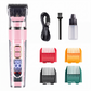 ✂️🐾 Tosatrice Silenziosa per Cani e Gatti – Lame Titanio-Ceramica, Batteria 1200mAh, Display LED, 3 Velocità – 4 Colori, Senza Fili 🐶🐱