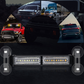 🚨💡 Barra Luminosa LED Stroboscopica ad Alta Visibilità – 18 Modalità, 25.5cm, Lega Alluminio, Plug & Play 12V – 3 Colori per Emergenza & Cantiere 🚚⚠️