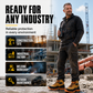 🏗️✨ Scarpe Antinfortunistiche con Punta in Acciaio & Antiperforazione – Suola Antiscivolo, Mesh + Ecopelle, Stivaletto Alto – 5 Colori, Taglie 38-47 🛡️🚧