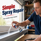 💧 Spray Impermeabilizzante Sigillante – Ripara Crepe & Perdite su Tetti, Pareti & Grondaie | Protezione Anti-Umidità | Facile da Usare 🔧✅